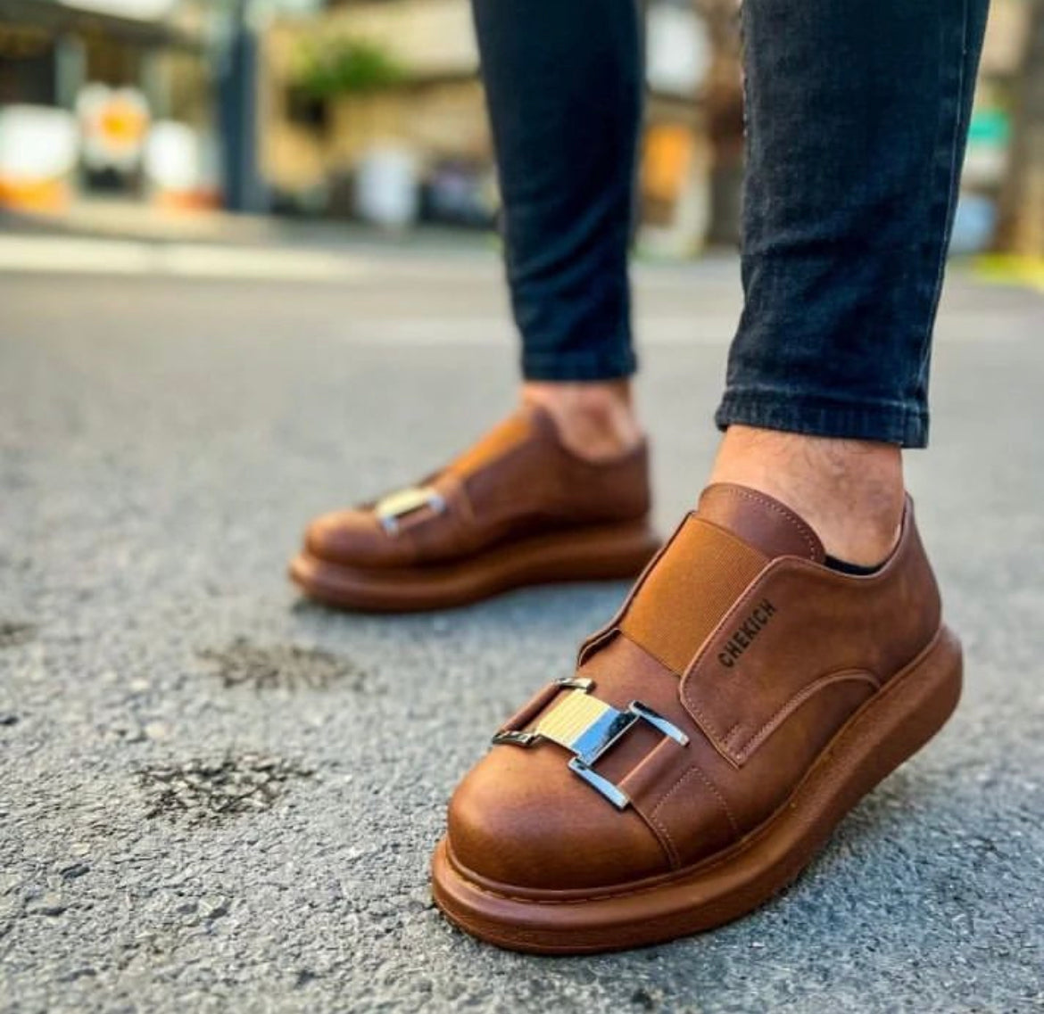 Brown clip Chekich