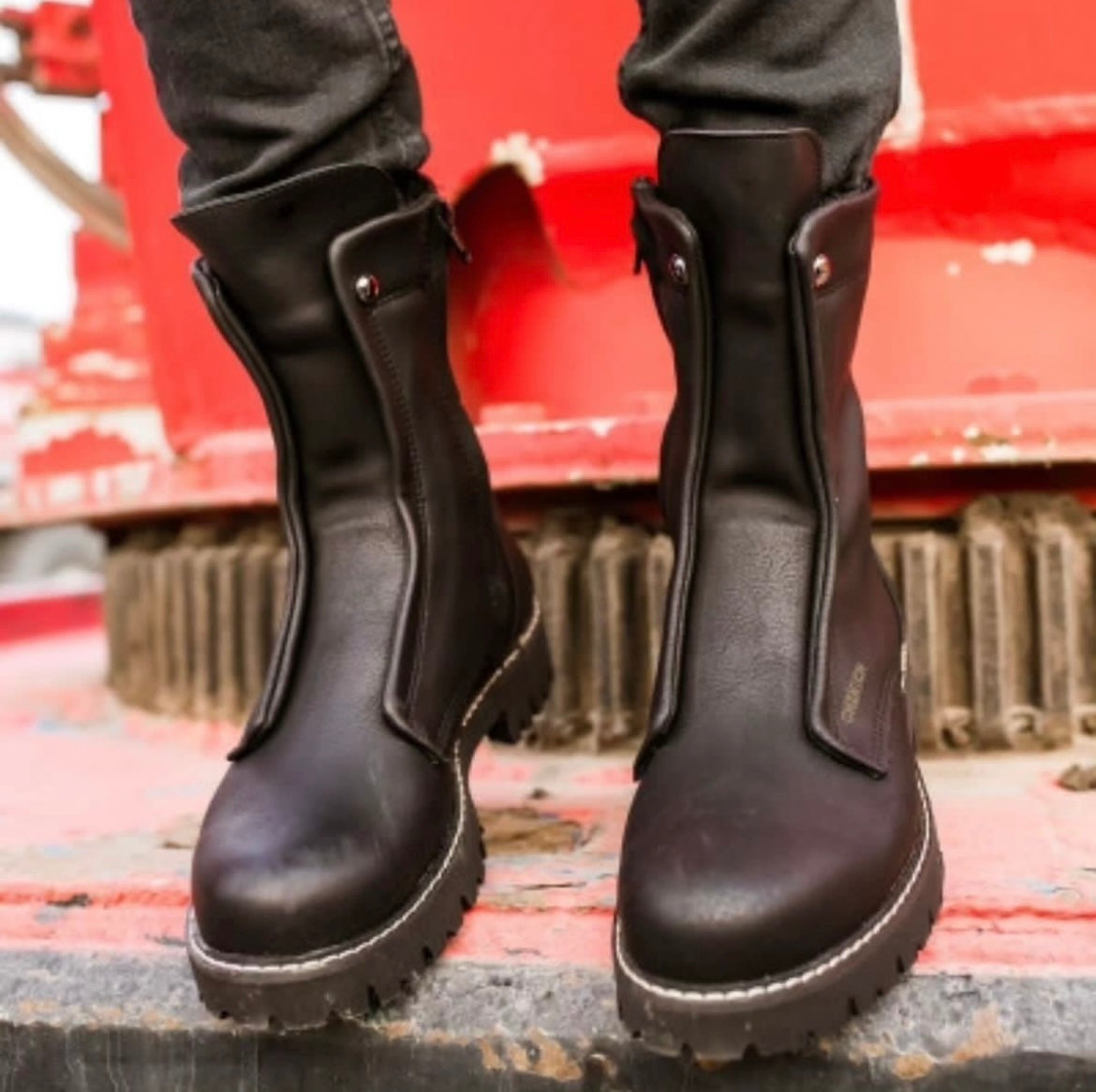 Long boot brown Chekich
