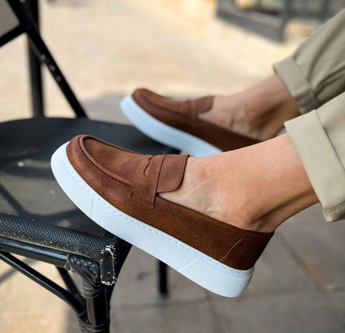 Chekich Slip-on loafer brown