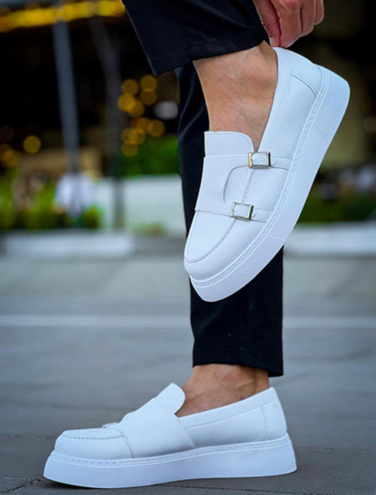 Chekich Loafer Clips - White