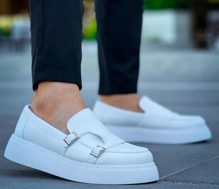 Chekich Loafer Clips - White