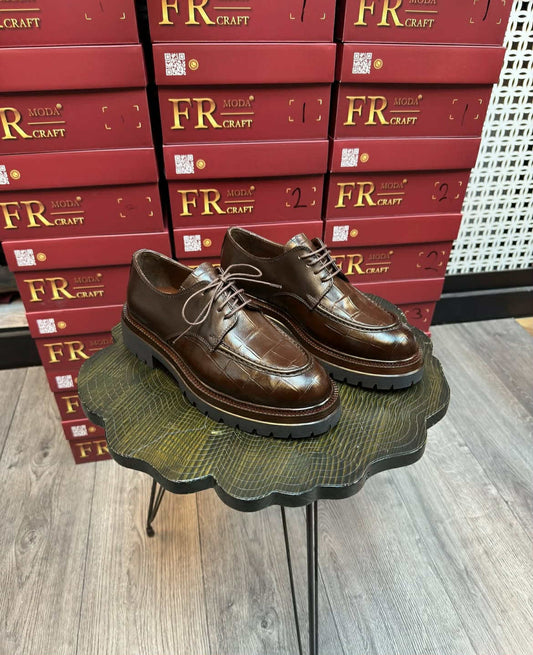 FR Moda Brown High Sole